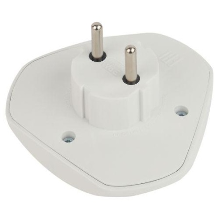 Разветвитель 3-м без заземл. 10А IP20 SPx-3-W бел. Эра Б0053481