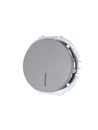 Выключатель 1-кл. СП OSEN 10А IP20 с подсветкой механизм сер. матов. LEZARD 743-7488-111