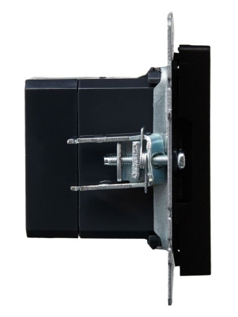 Розетка BRITE USB A+A 3.1А РЮ10-1-БрЧ механизм черн. IEK BR-U21-D31-K02