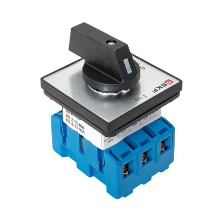 Переключатель кулачковый ПК-2-13 3П 40А "ВКЛ-ВЫКЛ" EKF pk-2-13-40