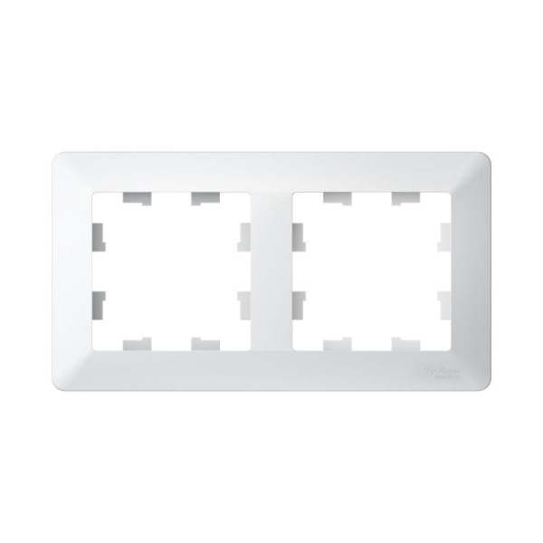 Рамка 2-м AtlasDesign Air лотос/дым. бел. SE ATN221302