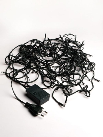 Гирлянда "Кристалл" DC-ILD120-COG 12м 120LED 220В с контроллером Shlights 4690601042811