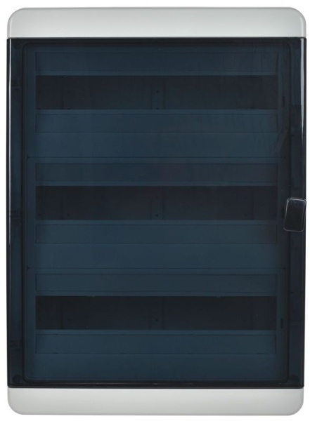 Корпус КМПн-54 TEKFOR IP65 черн. прозр. дверь пластик. IEK TF5-KP72-N-54-65-K03-K02