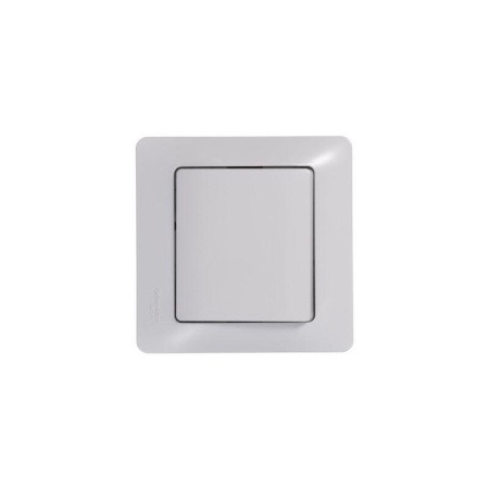 Кнопка нажимная 1-кл. СП Glossa 10А IP20 (сх. 1) 10AX механизм бел. SE GSL000115