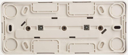 Розетка 3-м ОП Этюд 16А IP20 250В без заземл. без защ. шторок сосна SE PA16-009D