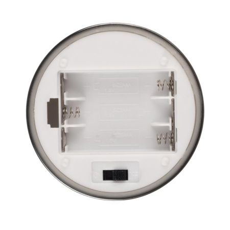 Свеча декоративная CL7-SET3-sr с пультом 3хAAA для каждой свечи (не в компл.) серебр. (уп.3шт) ФАZА 5018792