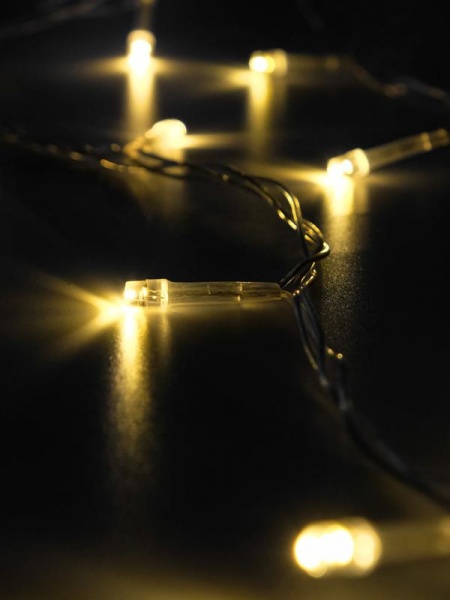 Гирлянда AC-G01-120Y 120LED 12.8м 8реж. 220В желт. ФАZА 5047631