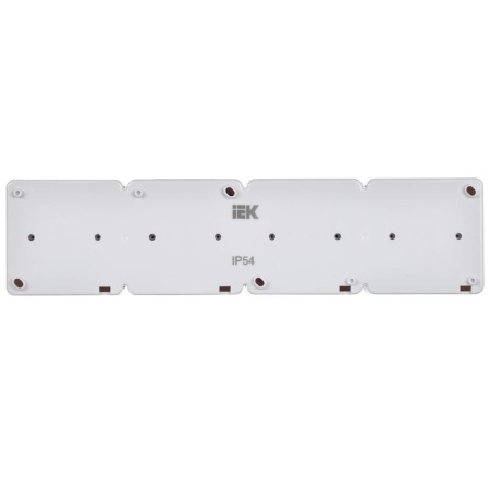 Розетка 4-м ОП Гермес Plus РСб24-3-ГПБб 16А IP54 с заземл. с крышкой бел. IEK ERMP42-K01-16-54-EC