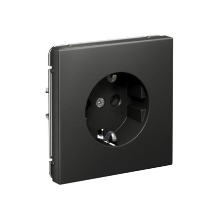 Розетка ArtGallery 16А с заземл. быстрозажим. клем. механизм базальт SE GAL001443S