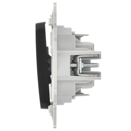 Выключатель 2-кл. СП FLITE ВС12-1-0-ФлЧ 10А механизм черн. IEK FI-V20-0-10-1-K02