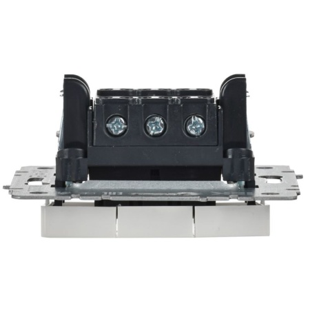 Выключатель 3-кл. СП BRITE ВС10-3-0-БрБ 10А механизм бел. IEK BR-V30-0-10-K01