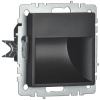 Подсветка светодиодная BRITE встраив. ПЛ20-БрЧ механизм черн. IEK BR-FL20-K02