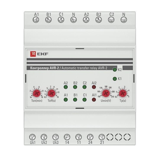 Контроллер АВР на 2 ввода AVR-2 PROxima EKF rel-avr-2