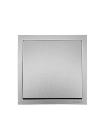 Выключатель 1-кл. СП ZIMA IP20 10А безвинт. зажим сер. матов. LEZARD 704-7488-100QC