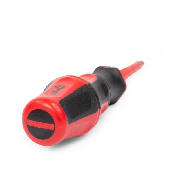 Отвертка диэлектрическая "Профи" 3.0х100 шлиц КВТ 78608