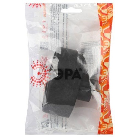 Разветвитель электрический SPx-2e-B на 2 розетки с заземл. 16А черн. Эра Б0059722