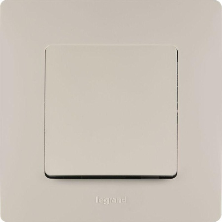 Переключатель 1-кл. СП Etika 10А IP20 250В 10AX безвинтов. зажимы механизм сл. кость IEK 672305