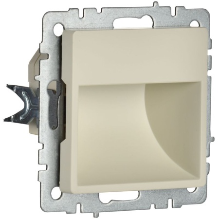 Подсветка светодиодная BRITE встраив. ПЛ20-БрКр механизм беж. IEK BR-FL20-K10