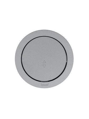 Выключатель проходной 1-кл. СП OSEN 10А IP20 механизм сер. матов. LEZARD 743-7488-105