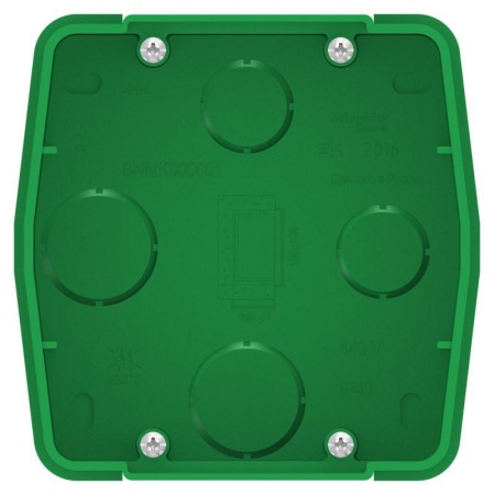 Коробка монтажная СП Blanca для силовых розеток зел. SE BLNMK000001