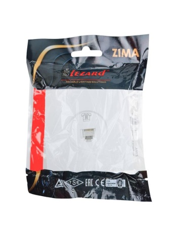 Розетка телефонная евро СП ZIMA IP20 бел. LEZARD 704-0288-137