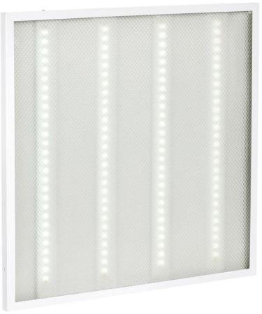 Светильник светодиодный ДВО 6561-P 36Вт 4000К 595х595х20 универс. рассеив. призма с драйвером панель IEK LDVO2-6561-36-4000-U-K01