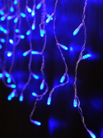 Гирлянда "Бахрома" OIC100LSE-B-T-I4 100LED 2м син. SHlights 4610003324940