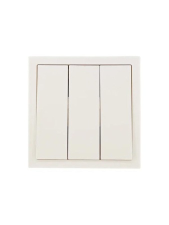 Выключатель 3-кл. СП ZIMA IP20 10А безвинт. зажим слон. кость LEZARD 704-9088-109QC