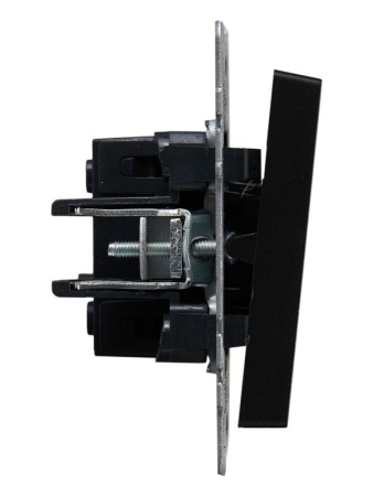 Выключатель проходной 1-кл. СП BRITE ВС10-1-6-БрЧ 10А механизм черн. IEK BR-V12-0-10-K02