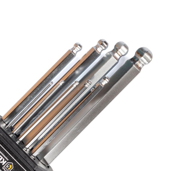 Набор шестигранных ключей с шаром КШ-9 КВТ 78368