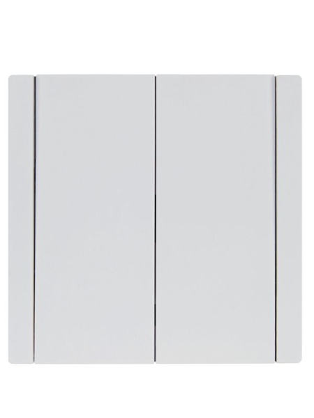 Выключатель проходной 2-кл. СП FORTE&PIANO 10А FP207 бел. IEK FP-V22-0-10-1-K01