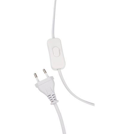 Светильник настольный JH2-02-gy E14 IP20 130х130х255мм керамика; ткань; PVC-пластик сер. JazzWay 5062320