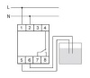 Реле уровня PZ-828 (одноуровневый монтаж на DIN-рейке 35мм 230В AC 16А 1перкл. IP20) F&F EA08.001.001