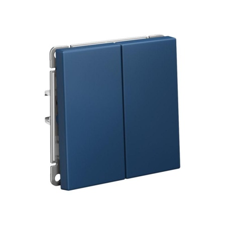 Переключатель 2-кл. ArtGallery (сх. 6/2) 10AX механизм аквамарин SE GAL001165