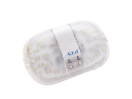 Светильник светодиодный ЖКХ Персей 8Вт IP30 с оптико-акустическим датчиком и БАП 3 режима работы Актей СА-7008Б-310